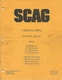 SCAG COMMERCIAL MOWER MODELS ST 12B TRACTOR, ST 13KA TRACTO, ST 17KA TRACTOR, ST