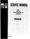 89 PC Winches Service Repair Manual Fits Hyster D89C 599248