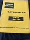 Caterpillar Cat DW20 Tractor Service Manual 88E1 - Up 87E1 - Up 67C1 - Up 57C1 U