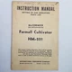 Vintage Farmall Cultivator HM-221 Manual McCormick Deering Copyright 1949 1940s