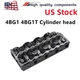 Cylinder head Assembly For Isuzu 4BG1 Engine Kobelco SK100 SK135 Excavator US