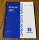 New Holland 1441 Disc Mower Conditioner Operator Maintenance Manual NH 8/00 MOCO
