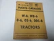 McCormick W-6, WD-6, O-6, OS-6 & ODS-6 Tractor Manual