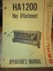 1980 Gehl HA 1200 Hay Attachment Operators Owners Manual ORIGINAL #902557