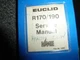 Euclid R170 R190 Hauler Dump Truck Shop Service Repair Manual 10067 xz