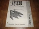 Gehl TR 330 Three Row Crop Attachment Service Parts Manual Form No. 901479
