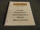 Gomaco GT3600 Trimmer Paver MICRO CONTROLS Owner Operator Manual  xz