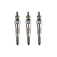 3X Glow Plug 15951-65510 For Kubota B4200 B5200 B6200 B7200 B8200 B20 G3200