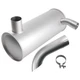 Exhaust Muffler Set for Hitachi ZX130W ZX160 ZX180LC ZX185USR EX120-5