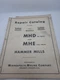 Minneapolis Moline  MHD & MHE model Hammer Mill Catalog #R-1065 Vintage Original
