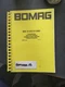 BOMAG  ROLLER  CATALOGUE PARTS BOOK BW213D/213AD manual