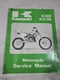 1991 Kawasaki KX80, KX100 OEM Shop Service Repair Manual