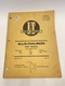 Original ALLIS-CHALMERS Shop Manual AC-11 Models B,C,CA,G,RC,WC,WD,WD45,WF OEM