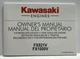 Genuine Kawasaki 99920-2299-02 Owner's Manual FX921V FX1000V Free Shipping