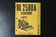 GEHL HL 2500A LOADER Owner's Manual Form 901352 USA Print