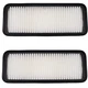 2PCS Air Filter T185571600 For Kubota RTV1100CRX  SVL75C RTV1100MCW B2650HSDC