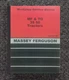 30 35 50 Tractor Service Manual Massey Ferguson MF 35 50 MF30 MF50 TO35 F-40 