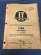 I&T FO-32 Shop Manual For Ford Series 8000 8600 9000 9600