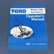 Operator's Manual for Ford 09GN1023 Rotary Tiller