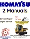 KOMATSU CD110R-2 CRAWLER DUMPER SERVICE ENGINE REPAIR SHOP MANUAL PDF ON USB