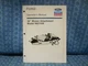 Ford 38" Mower Attachment Original Operator's Manual Model 9607439