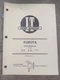 I & T Kubota L175,L210,L225,L225DT,L260 Tractors Shop Service Manual, K-1