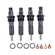 4X Fuel Injector 3964919 4089468 For Cummins QSB4.5 4B3.9 ISB Engine 0432133773