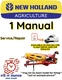 NEW HOLLAND 1465 MOWER CONDITIONER SERVICE REPAIR SHOP MANUAL PDF USB