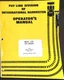 International Harvester Model 175C Pay Loader Operator's Manual 1977