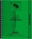 Oliver Backhoe Parts Manual Catalog 1617 1600 1650 Attachment