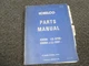 Kobelco K909A K909ALC Crawler Hydraulic Excavator Parts Catalog Manual xz