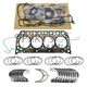 D24 Engine Full Gasket Set Rings Bearings For Doosan Daewoo D24 D24NAP Engine