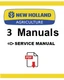 E37C New Holland Mini Midi Excavator Manual Service Shop Repair E 37 C PDF USB
