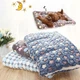 Dog Bed Flannel Thickened Pet Mat Washable Fleece Pet Cushion 79x60cm Plush