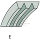 Kubota V-Belt 25.4x2970 Type E K576334712 K537134710 RCK60-24B PIX