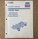 Original Ford FM60 Commercial Front Rotary Mower Operator's Manual 42646010