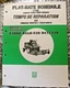 Kubota Flat Rate Schedule Manual F2000 Front Mower F2000 RC60-F20 RC72-F20