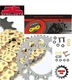 Fits Honda CB500 X/XA-D-H 2013-2017 GOLD HD X-Ring Chain and Sprocket Set Kit