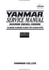 YANMAR 3JH4E 4JH4E 4JH4-TE 4JH4-HTE SERVICE WORKSHOP MANUAL REPRINTED