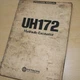 HITACHI UH172 CRAWLER EXCAVATOR Owner OPERATOR Maintenance Manual operation book