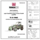 TEREX TX 51-19MD Rough Terrain Forklift Shop Service Manual 2005 PDF