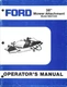 Ford 38" Mower Attachment Model 9607439 Operator's Manual 1989 SE4714