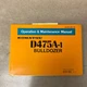 Komatsu D475A-1 OPERATION MAINTENANCE MANUAL BULLDOZER DOZER OPERATOR GUIDE BOOK