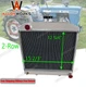 2 Row Compact Tractor Radiator For Ford New Holland 1500 1600 1700 #SBA310100630
