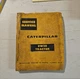 Vintage 1950's CAT Caterpillar DW20 TRACTOR SERVICE SHOP REPAIR MANUAL
