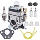 For Earthquake E43 E43WC E43CE Auger MC43 MC43E MC43CE Carburetor 300486 Kit