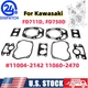 For Kawasaki FD711D FD750D Head & Rocker Cover Gasket #11004-2142/ 11060-2470