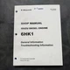 Kawasaki Isuzu 6HK1 Diesel Engine Factory Shop Manual (85Z7)