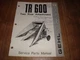 Gehl TR600 Two Row Attachment Service Parts Manual Form No. 901576