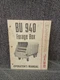 Gehl Company BU 940 Forage Box Operator's Manual